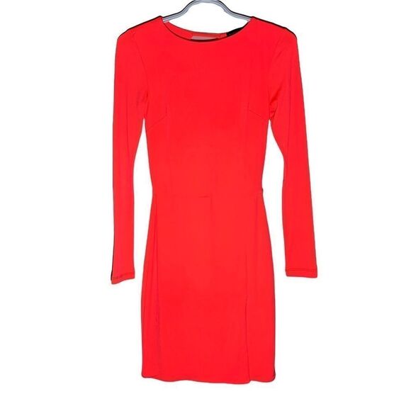 Topshop Bright Pink Slip On Dress Size 2 - Picture 1 of 10